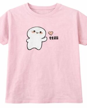 Cute Ttili Printed T-Shirt