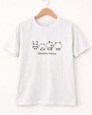 Jingeul Panda Printed T-Shirt