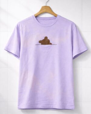 Minimal Cloud Print T-Shirt