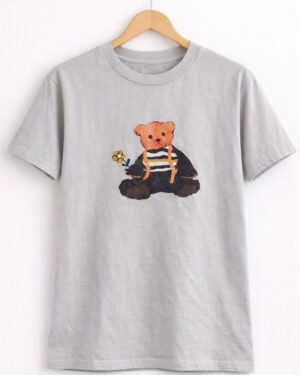 Teddy Bear Grey T-Shirt