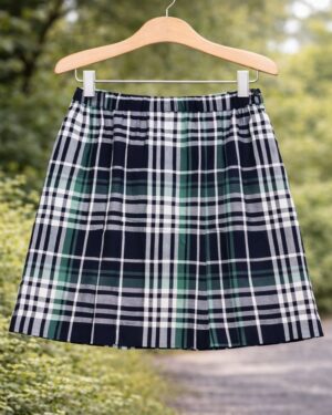 Plaid Mini Skirt for Women