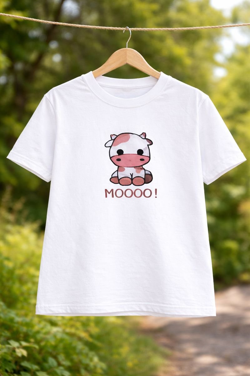Moooo Cute Cow Tee