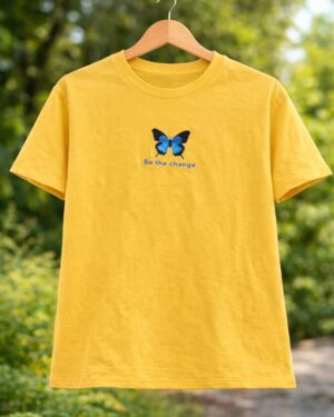 Be the Change Butterfly Tee