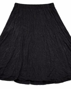 Black Flared Comfort Top