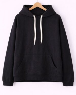 Black Oversized Hoodie