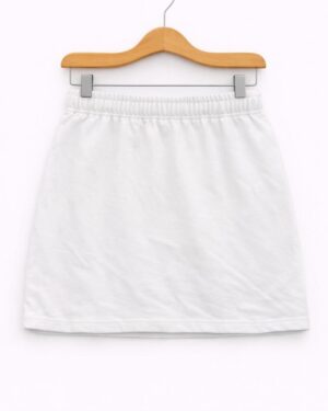 Classic White Mini Skirt