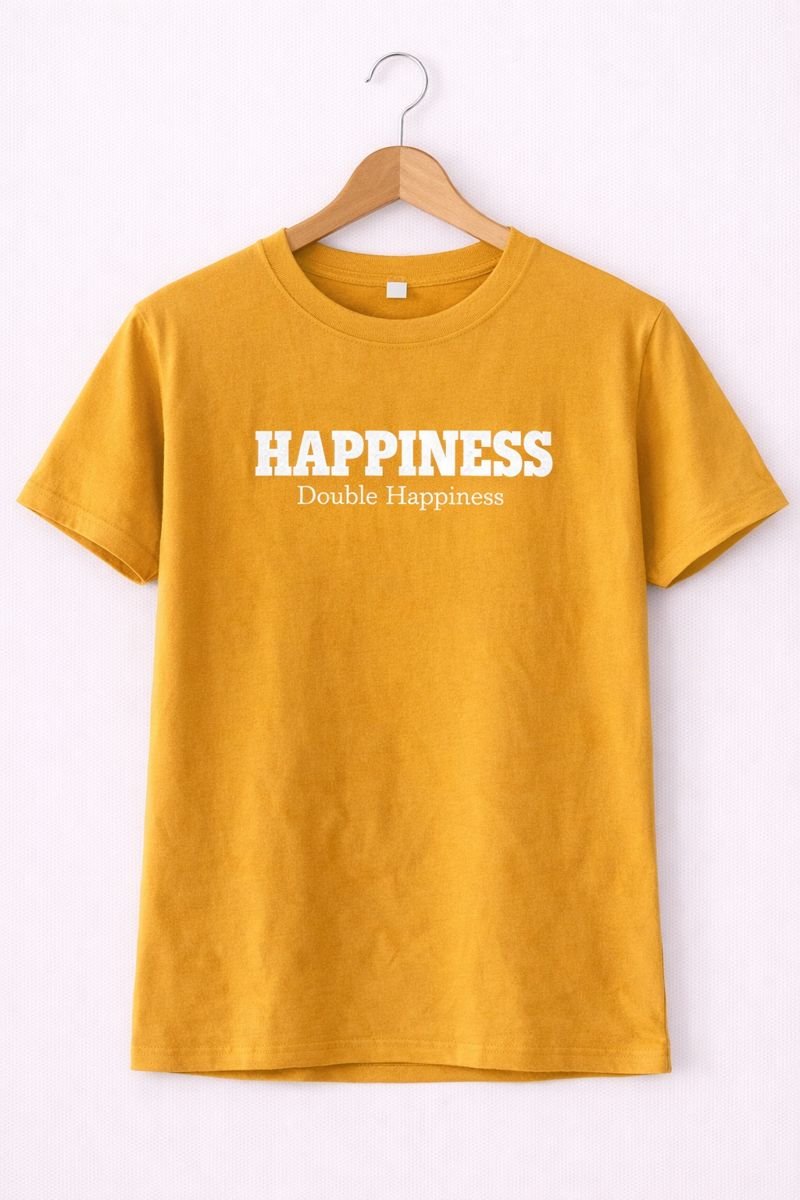 Happiness Mustard Tee