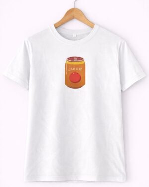 Juice Can White Tee