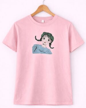 “Anime Girl Casual Tee