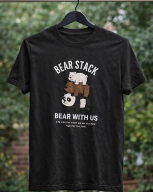 Bear Stack Graphic T-Shirt