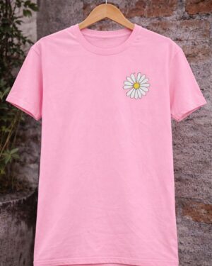 Minimal Daisy Flower T-Shirt