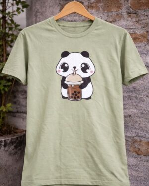 Panda Boba Aesthetic Tee